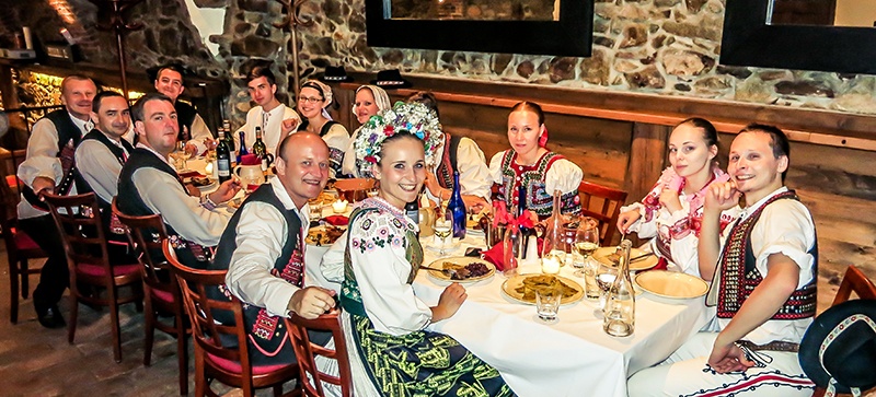 Slovak folklore party